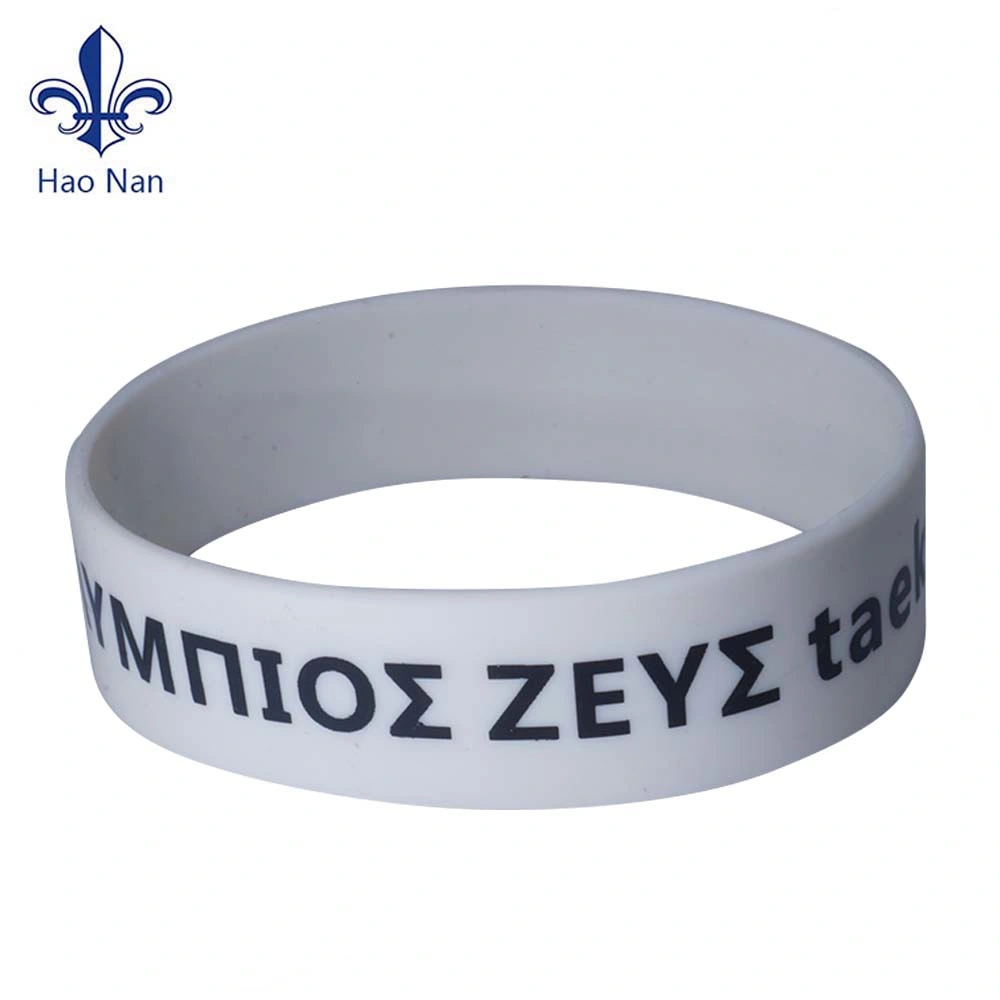 Custom Embossed Silicon Bracelet for Jewelry