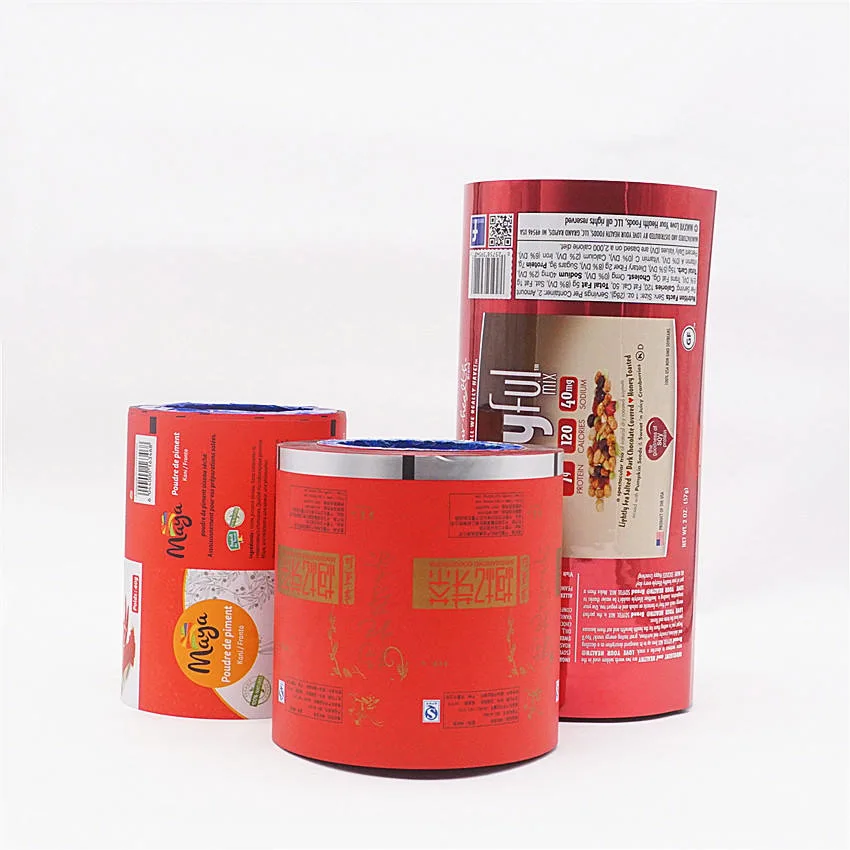 Chips Packaging Plastic Foil Laminated Heat Sealable Flexible Food Packaging Materials Roll Stock Film