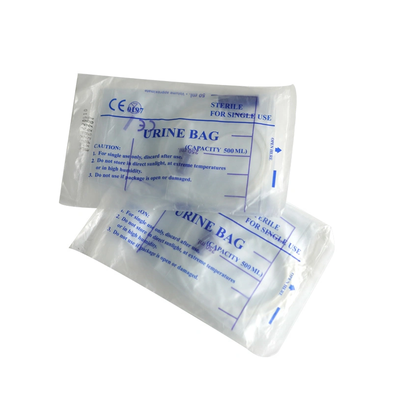 Medical Consumables Disposable Hospital Medical Grade PVC Urine Collection Bag Urinal Drainage Bag