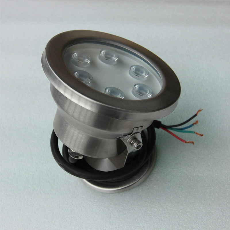 Excellent Quality LED Underwater Color Changing 120V 18W Inside Fresh Water Pool Light