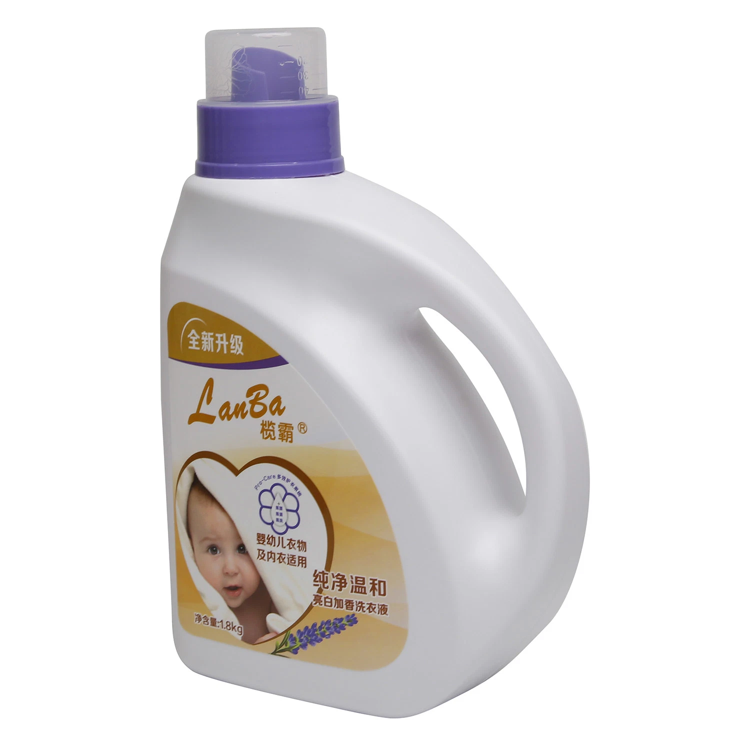 precio de fábrica 3 en 1 lavado antibacteriano líquido Hogar Productos químicos detergente para la ropa 3L