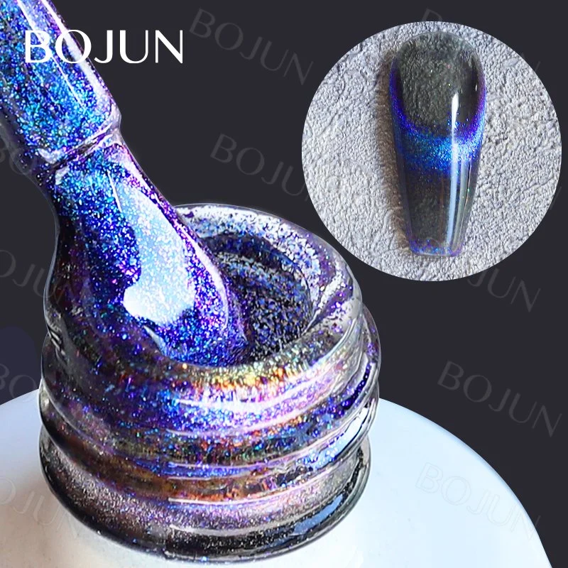 12ml Wholesale Soak off UV Gel 9d Chameleon Effect Double Colors Cat Eye Gel