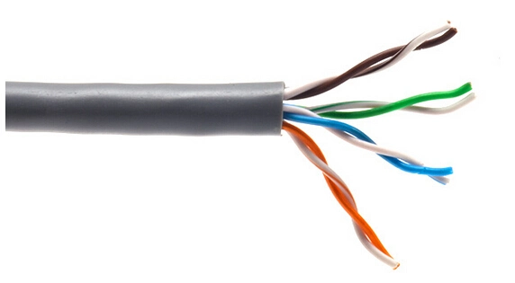 8 pares de alta calidad 24AWG de cobre UTP Cable Cat5e