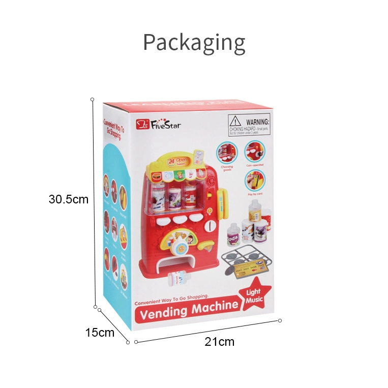 QS Toy Family Role Play Small Household Vending Machine Toys for Kids Coin Machine Food Set Pretend Play Kid Toys

Jouets de rôle de famille QS pour enfants - Petite machine distributrice de jouets pour la maison - Ensemble de nourriture pour machine à pièces - Jouets d'imitation pour enfants.