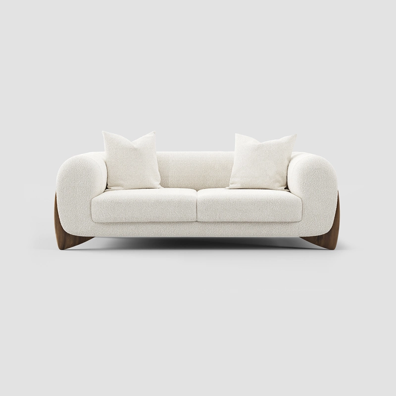 Canapé confortable à trois places canapé-lit mobilier salon canapé en tissu Définir