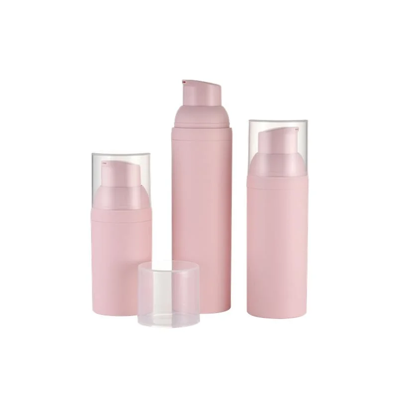 Wholesale/Supplier Matt Pink Airless Lotion Pump Bottle for Serum Bottle