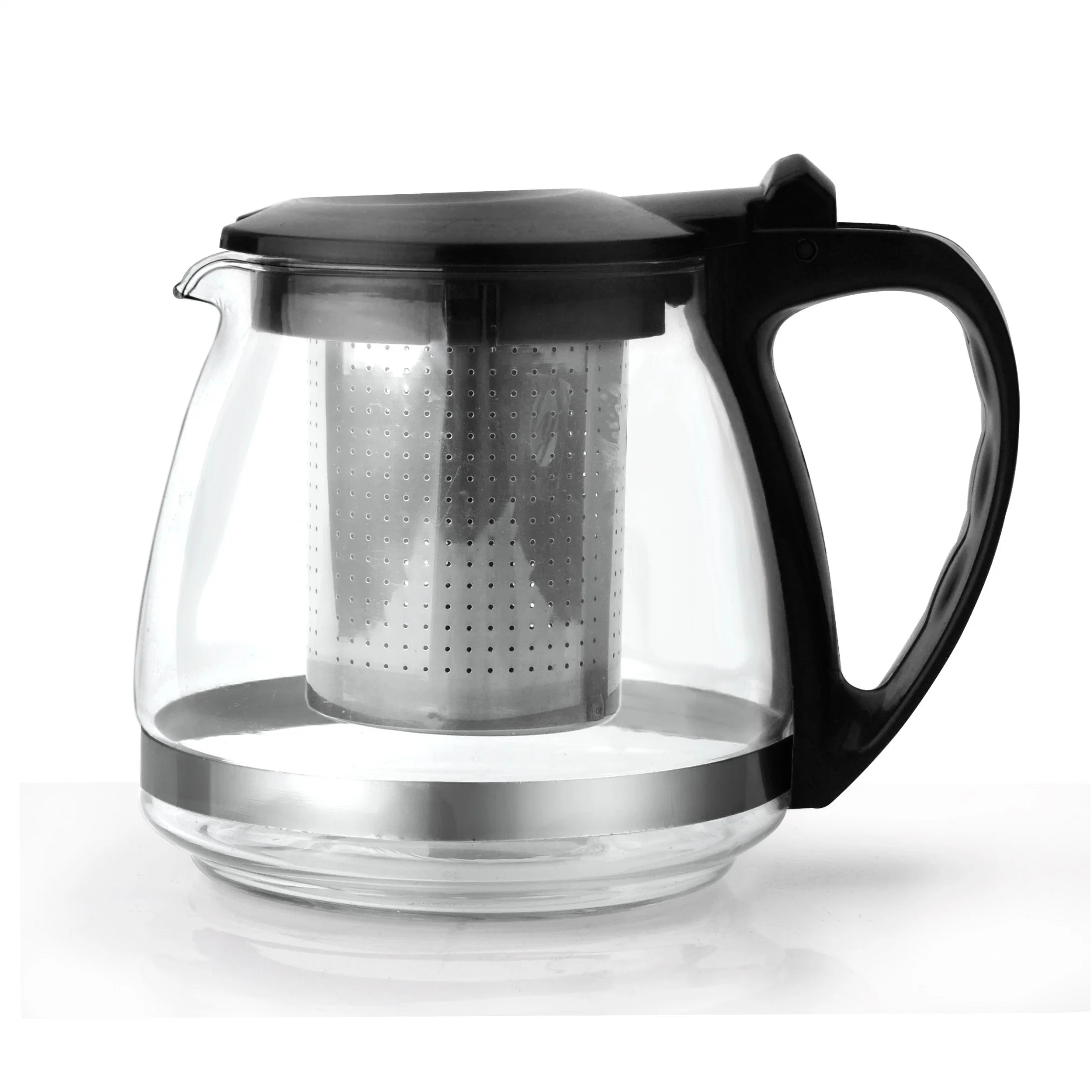 1.3L Varios Rusia cafetera tetera de vidrio China Wholesale/Supplier alta Non-Toxic aplique de vidrio de borosilicato tetera de vidrio de la Copa conjunto