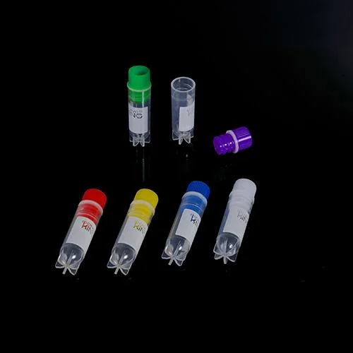 2.0ml Cryogenic Vials Sterile Rnase and Dnase Free Disposable Side-Barcode External Cap