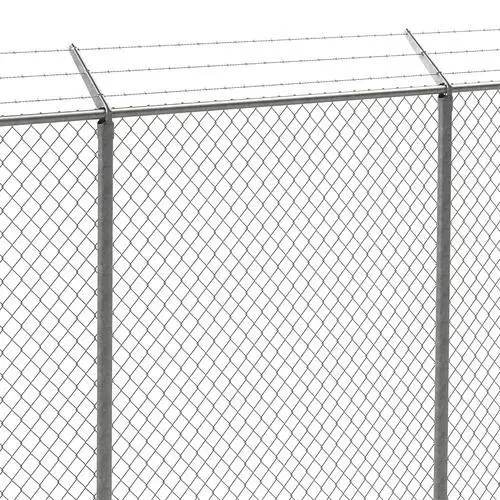 High Quality Diamond Hole Fencing Galvanized PVC Coated Chain Link Mesh Fence