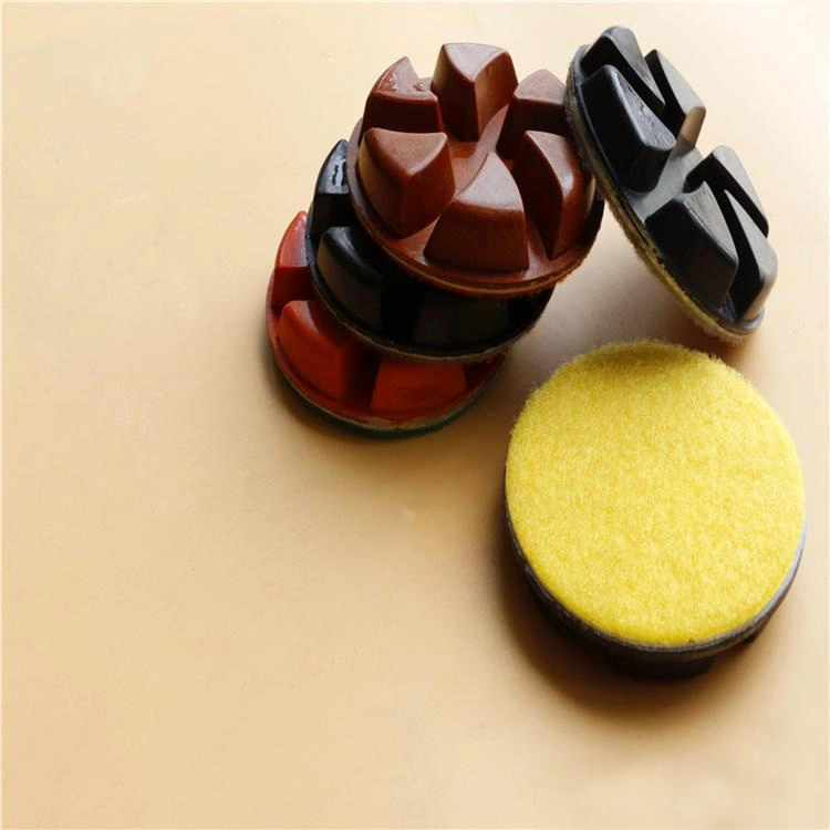 3 Inch D80mm Wet Resin Grinding Disc Concrete Floor Polishing Pad for Cement Concrete and Terrazzo Floor