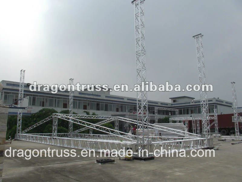 Dragon Aluminum Alloy Spigot Lighting Stage Event Roof Truss for Concert