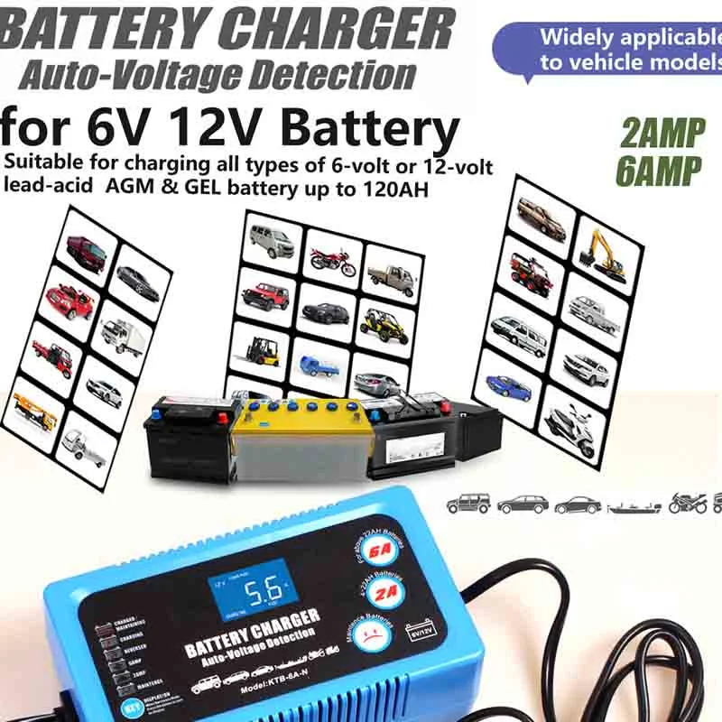 12V Portable Taizhou Workshop 100AMP Cabinet Digital LCD 8A 12.7 V 6 Cell 4.8V Pack 2600 mAh 42V 2A 12V10 a 72V Battery Charger