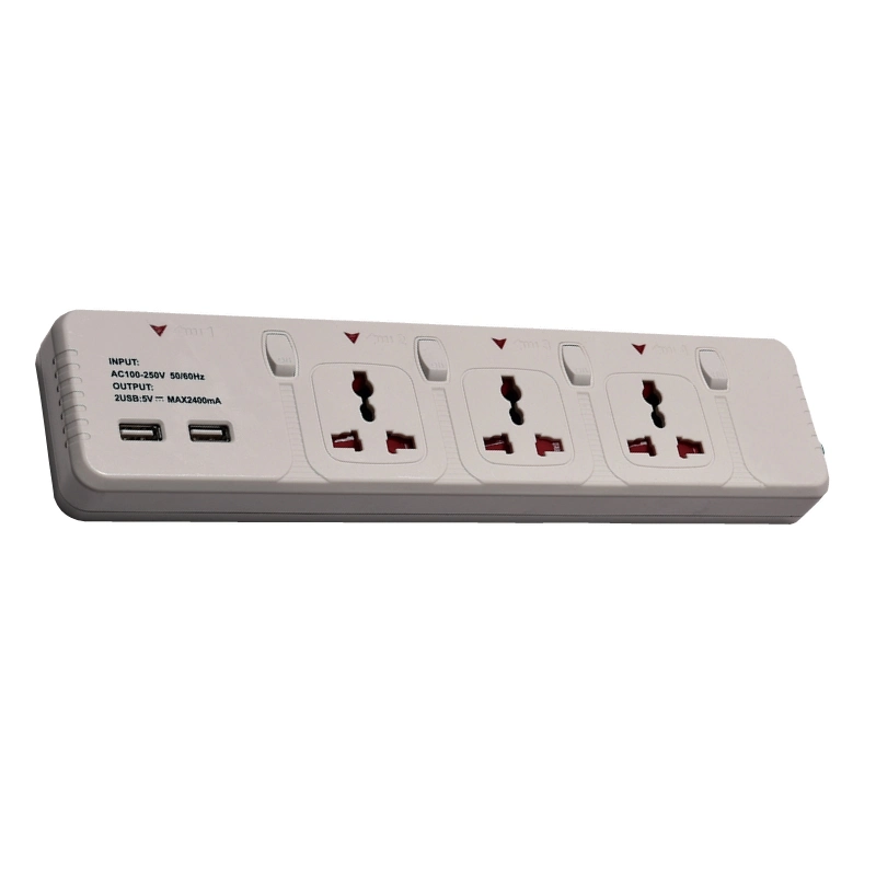 New Model 13AMP Extension Cord Main Switch Control Power Strip