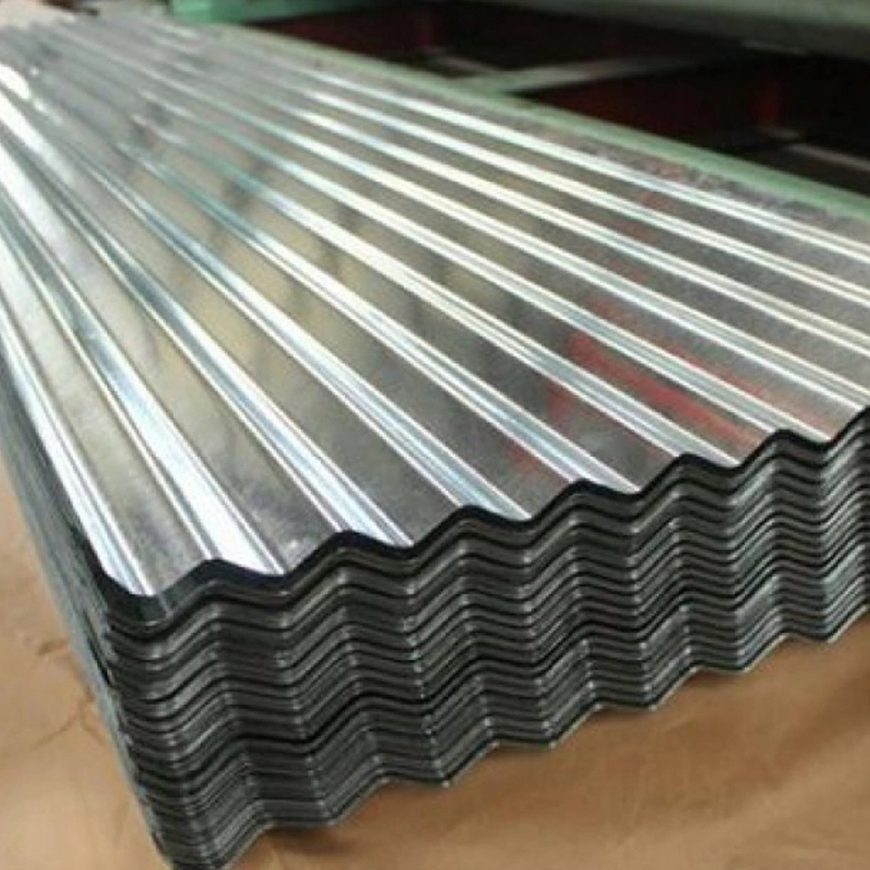 Zinc Galvanized Corrugated Steel for House Wall Panel Types of Roofing Iron Cutting Steel Plate