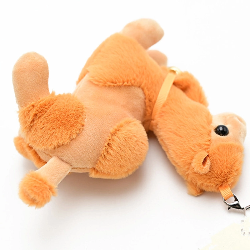 OEM ODM 12cm Soft Stuffed Camel Toy Cute Custom Animal Plush Keychains