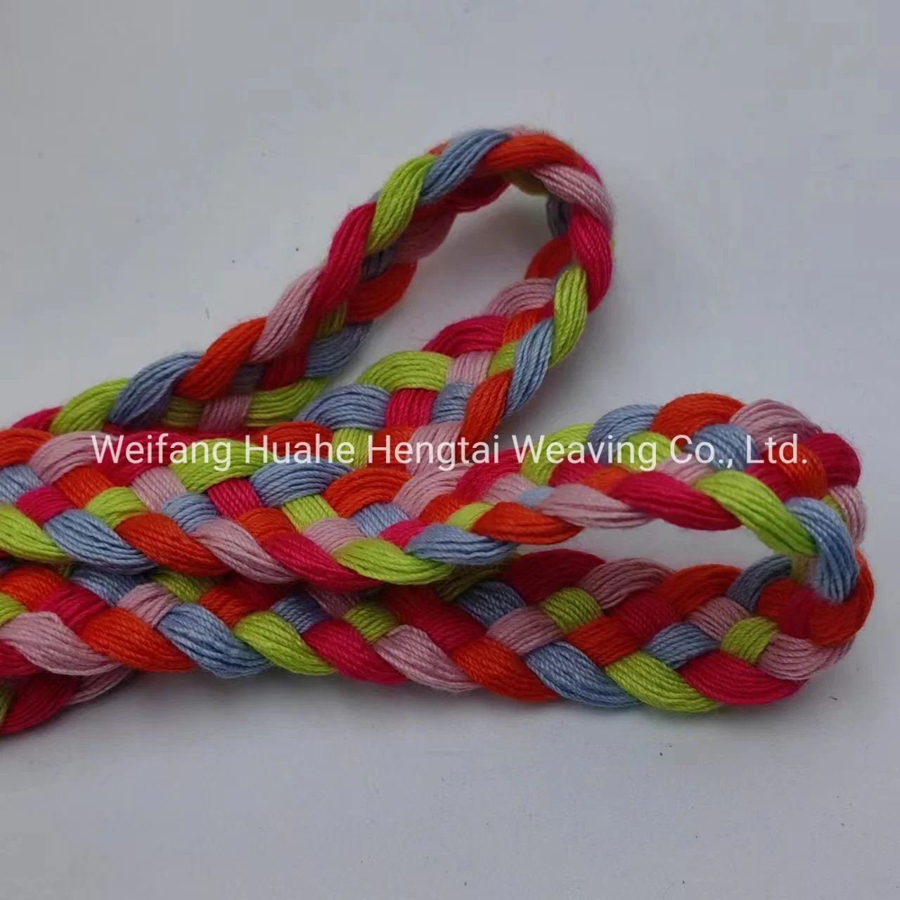 Wholesale/Supplier High-Quality Colored Braided Rope Clothing Accessories