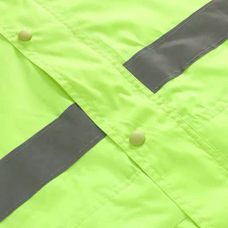 Veste réfléchissante étanche de la sécurité routière de l'imperméable Workwear Ensemble de pluie s'adapter pour les adultes