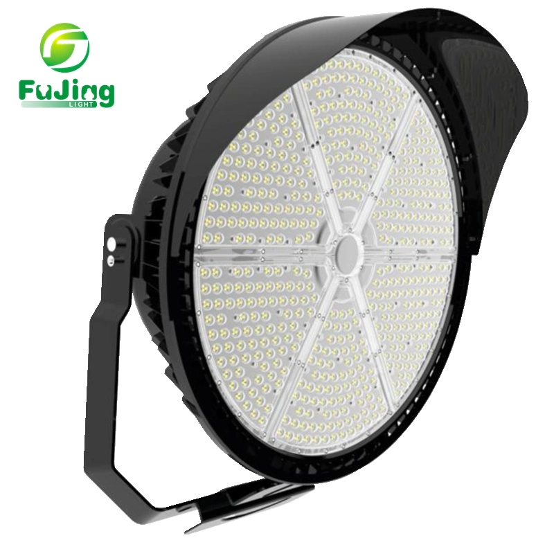 Aluminum Die-Casting Heat Fin 300W-1200watt High Mast Light 135lm/W LED Flood Light