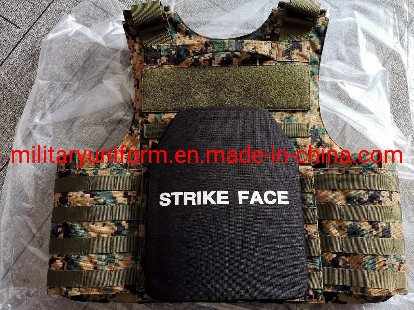 Ak47 7.62 5.56 Bulletproof Vest/PE Sic Al2O3/Bulletproof/Ceramic Body Armor Ballistic Plate