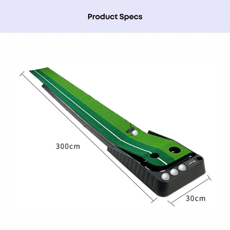 Golf Ausrüstung Putting Praxis mit Golf Putter für Büro und Zu Hause