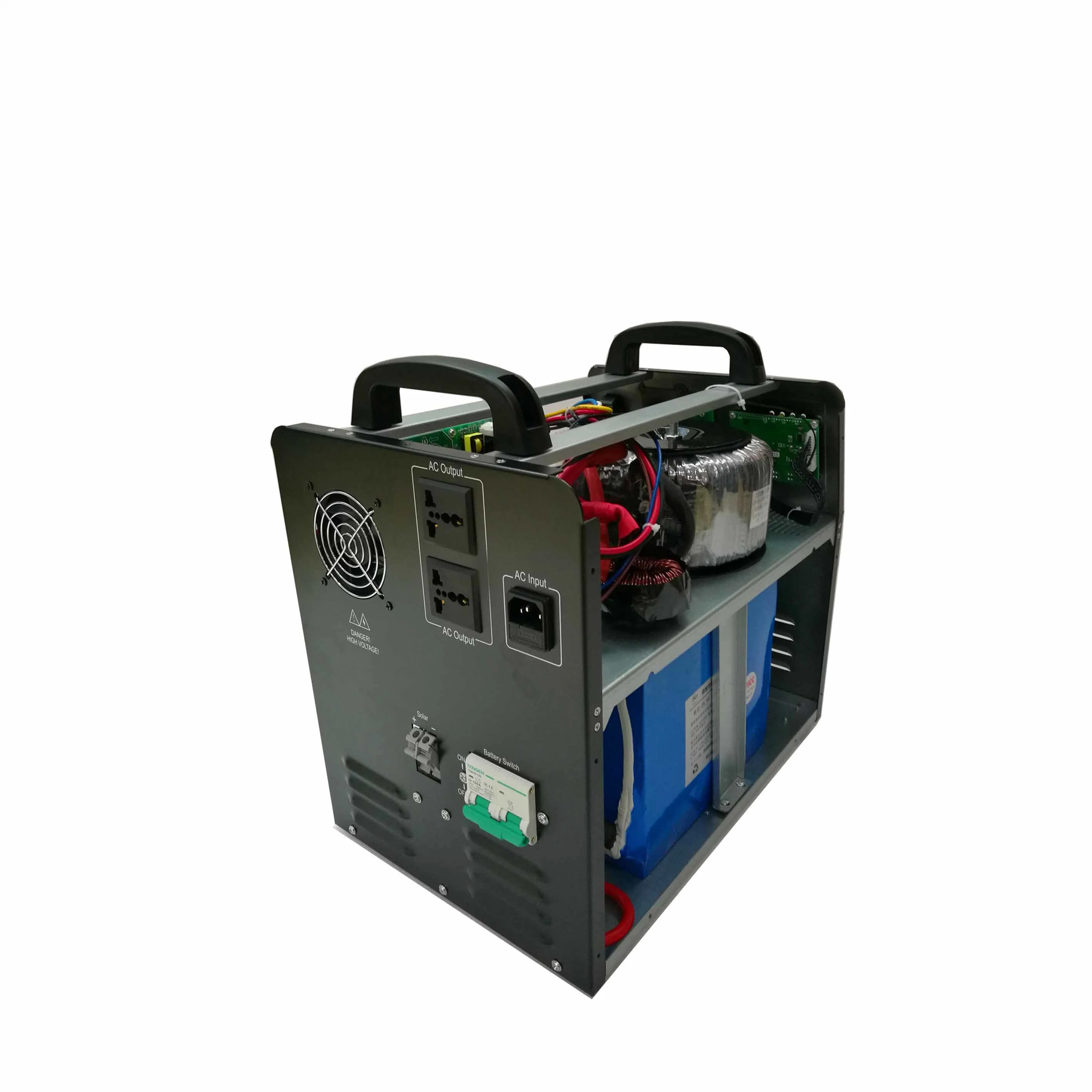 1500W Portable Solar Power Inverter with Built-in Controller and Battery