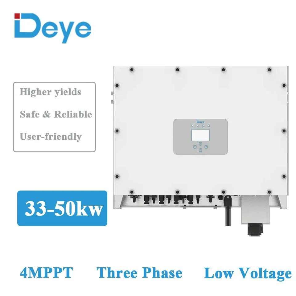 Deye Three Phase 4 MPPT String Inverter 33kw 35kw 40kw 45kw 50kw