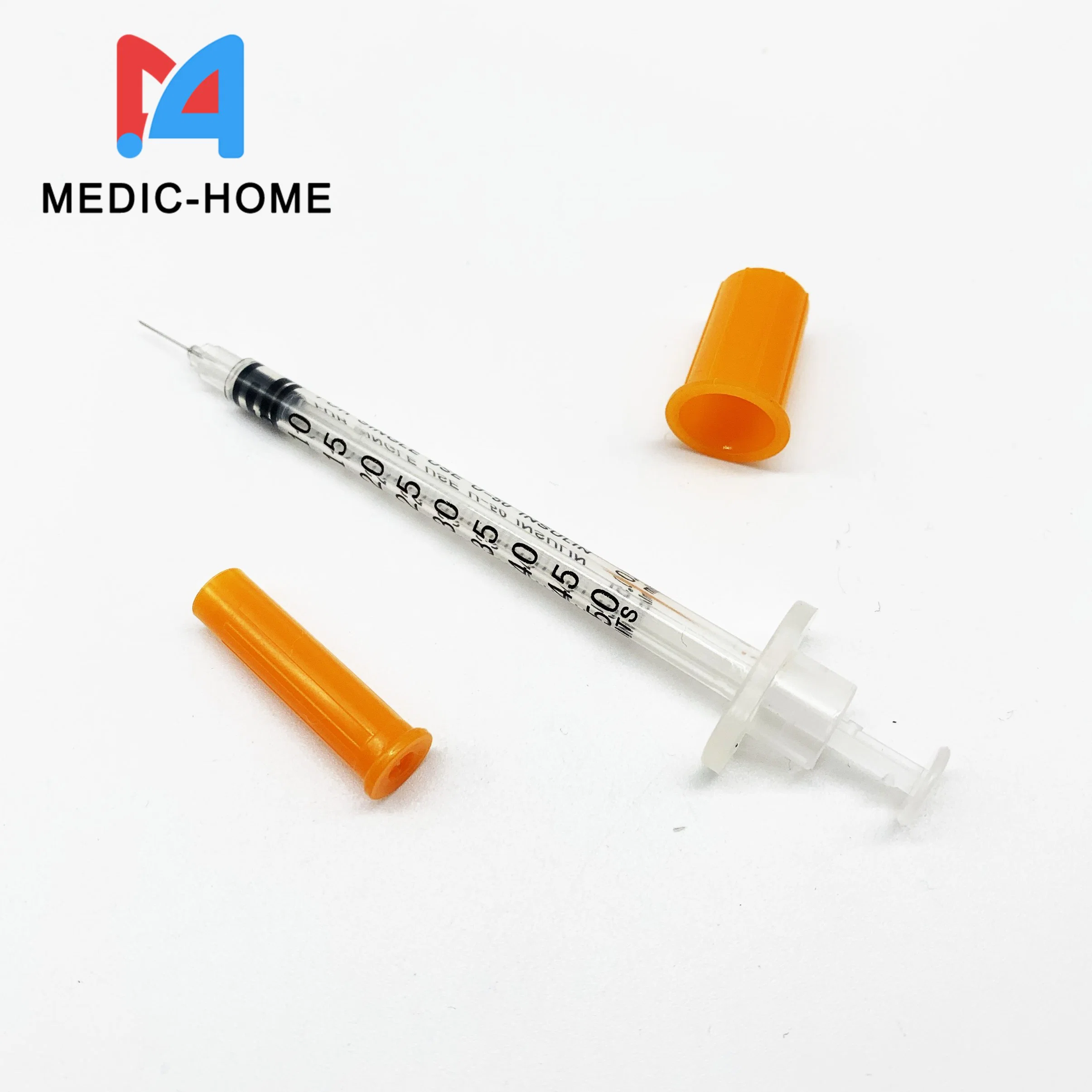 Disposable Medical Products Insulin Syringe Sterile CE&ISO U100