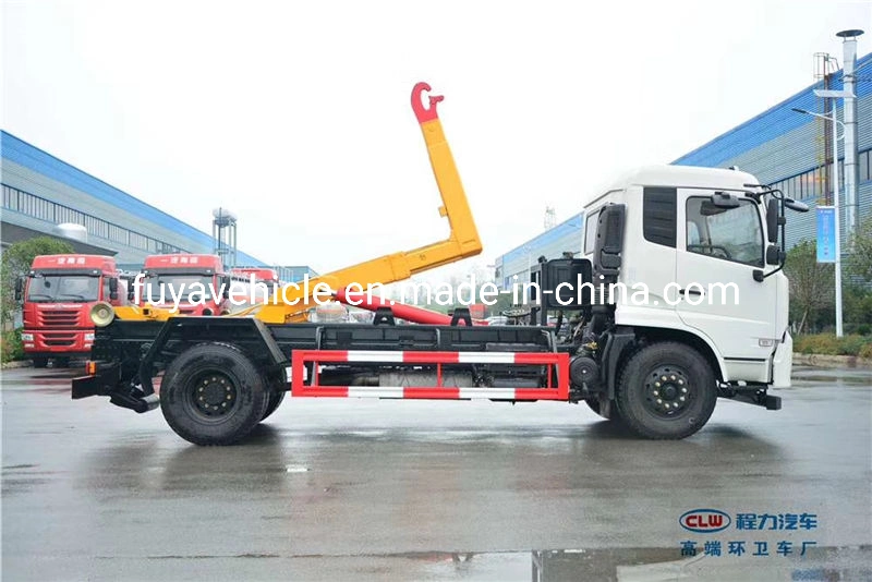 Heavy Duty 8-10 Tons Hook Lifting Container Truck for Garabge Collection