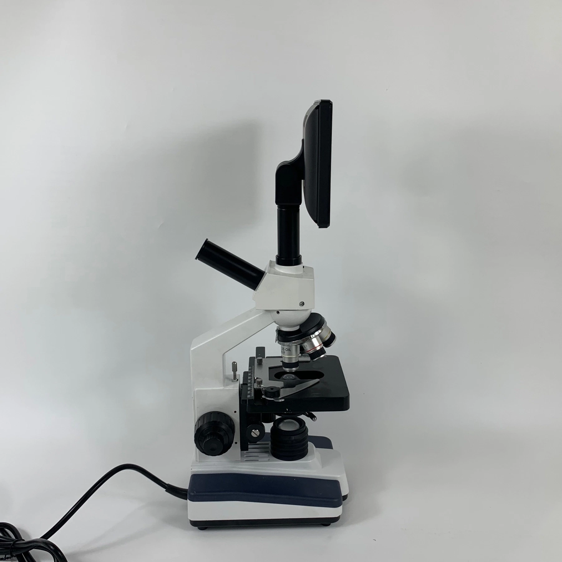 China Dual Viewing Head Microscope with Screen Xsp-200V Wholesale/Supplier Manufacturer