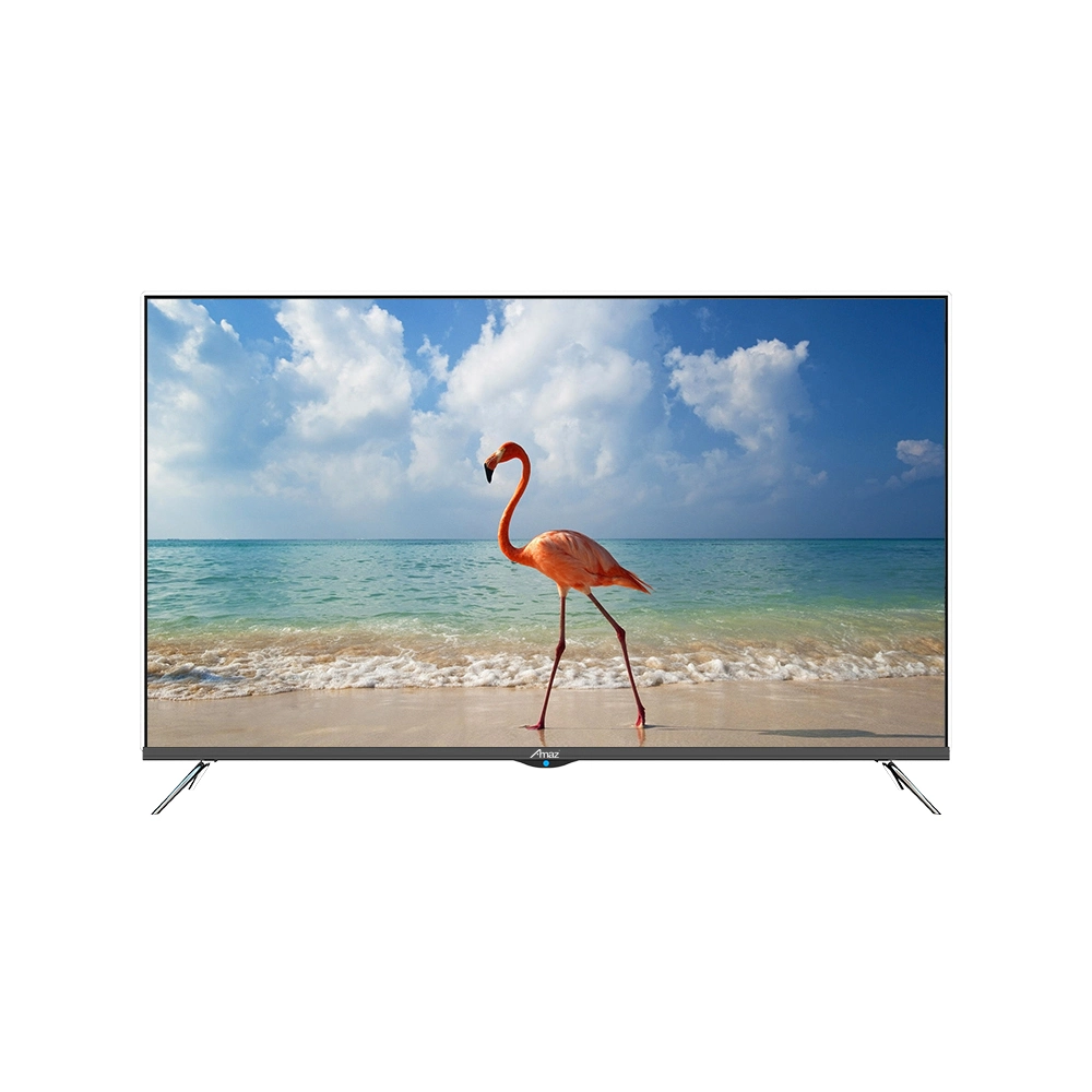 2023 Smart TV LED 4K de 55" com venda a quente TV WiFi 80 75 70 65 60 55 50 polegadas Ecrã Qled (QLED)