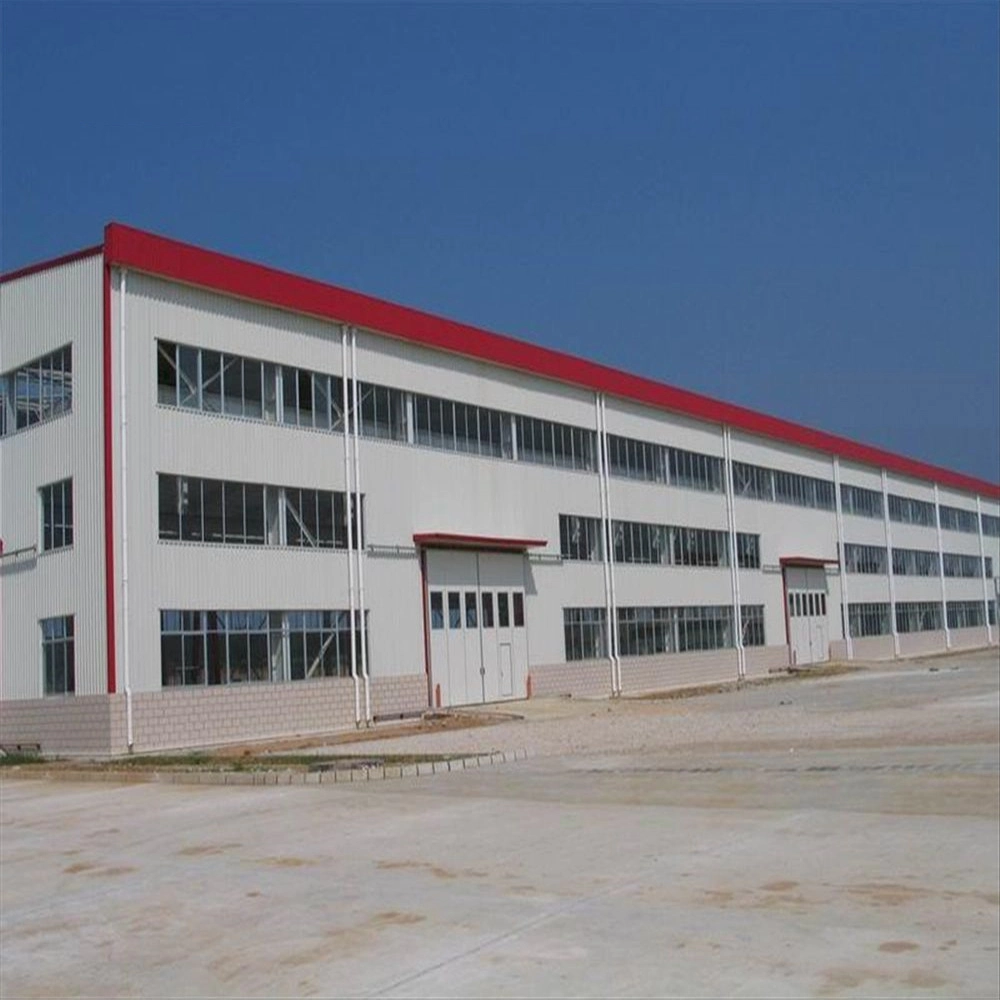 Fábrica Venta directa montaje rápido Construcción industrial Galvanizada de gran envergadura Estructura de acero ligero prefabricado Taller de almacén Hall edificio Hangar