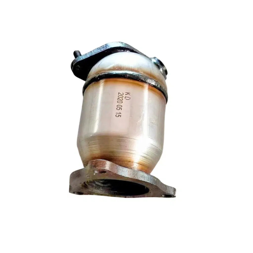 Processing Custom Three-Way Catalytic Converter Exhaust System Auto Parts for Chery Qiyun 1.5