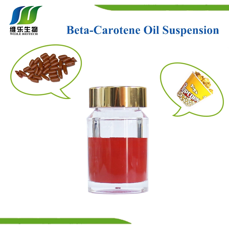 Natural Beta Carotene Oil Suspension 30% From Fermentation