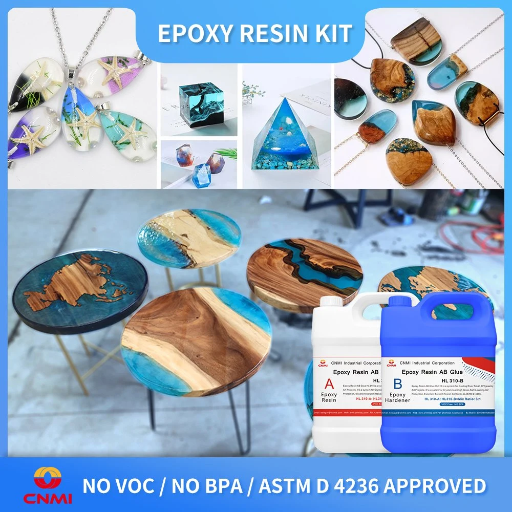 طاولة إعادة الضبط على سطح الخشب ممتلئة من قبل شركة CNMI Epoxy