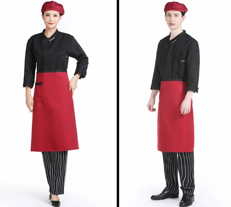 El hotel más nuevo de fábrica China de diseño de Uniformes Ropa de trabajo del personal de la marca de ropa unificado Restaurante