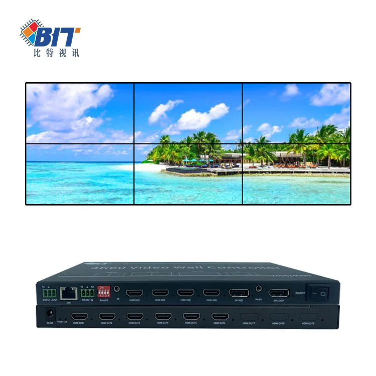 LED Video Wall Controller 3X3 1X5 4K 8K Processor