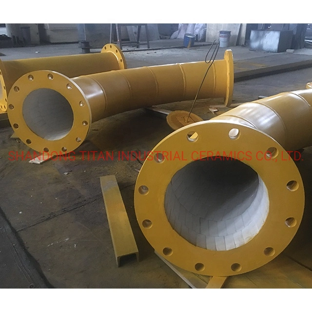 High Alumina Pipe Alumina Ceramic Lined Steel Pipe/Tube