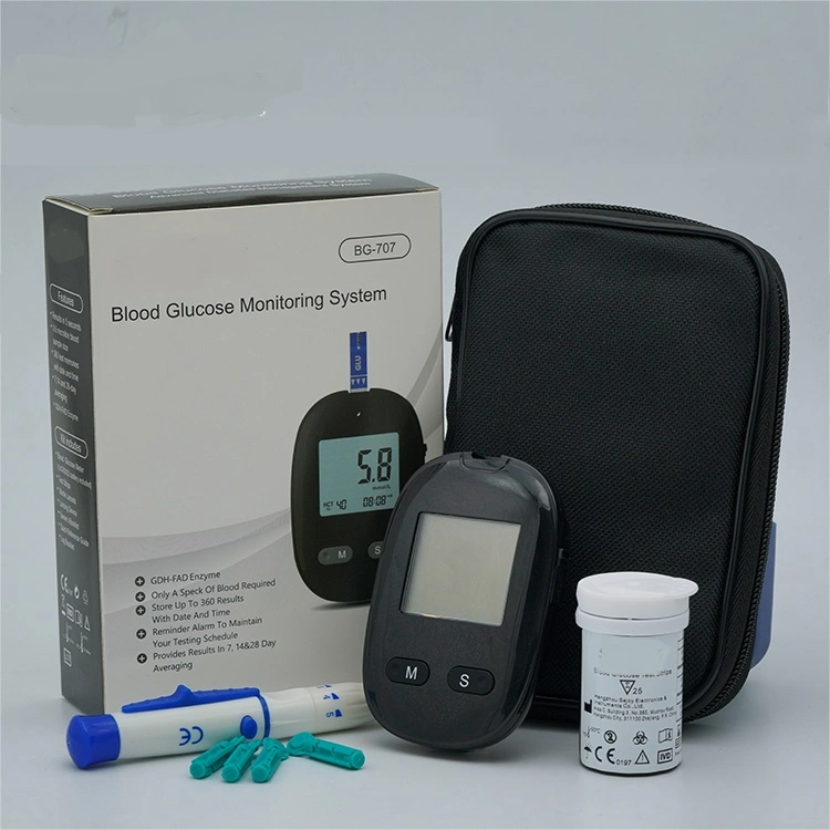 Health Care Quick Check Blood Sugar Diabetes Monitoring Kit Digital Practical Blood Glucose Meter