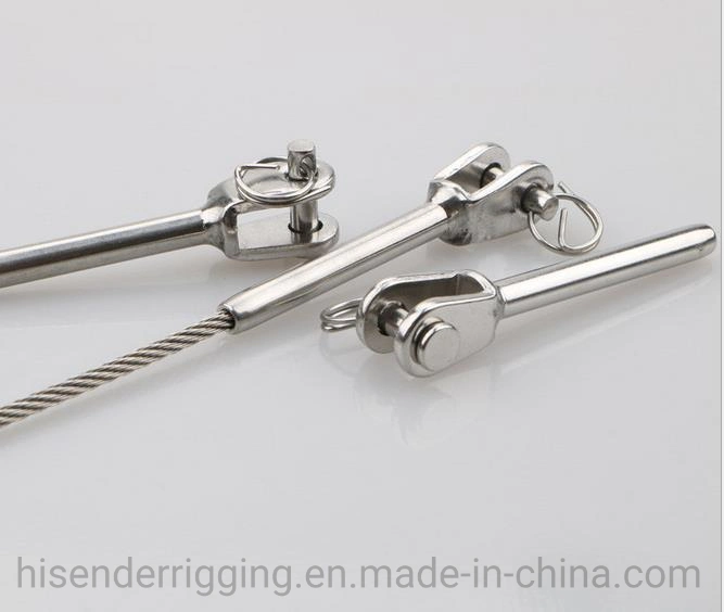 Swge Jaw, Swage Eye, Swage Stud, Rigging Screw, AISI316, Stainless Steel, Wire Rope Fastener,