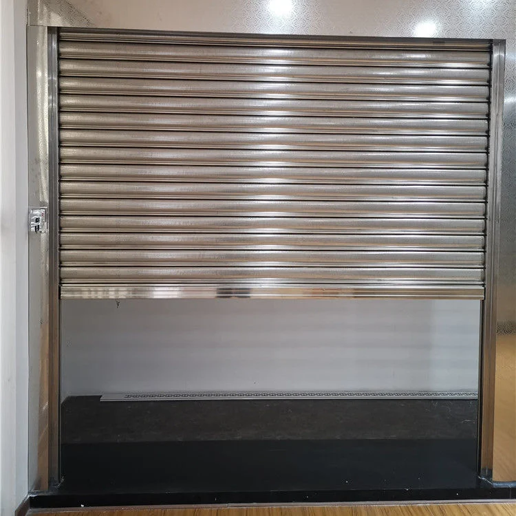 Security Fire Proof Roller Shutters Fire Rated Roller Shutter Stainless Steel