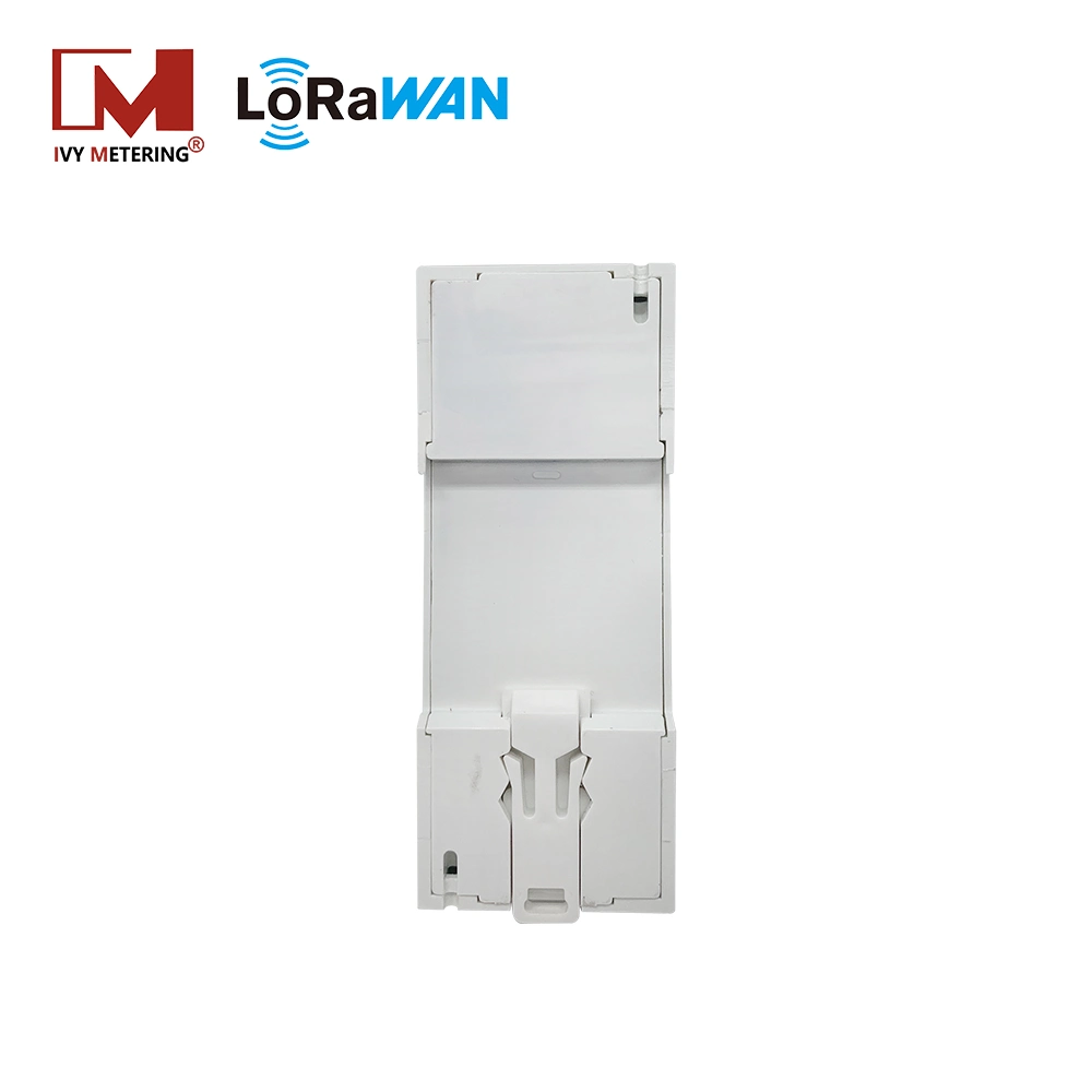 Lora Electric Meter with 868 915 MHz Antenna Single Phase Power Meter Kwh DIN Rail Smart Energy Meter