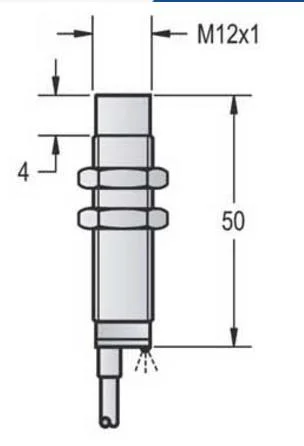 M12 Kjtdq Non rincé du capteur de proximité du capteur de proximité NPN NC 10-30Vcc