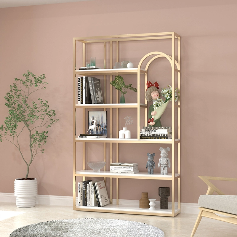 Chinese Style High Quality Living Room Furniture Use Metal Shelves Display Shelves for Sales