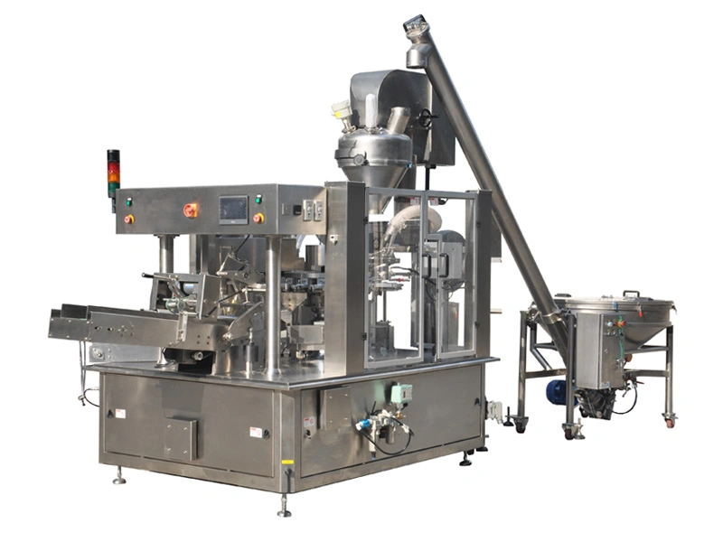 Manufacturer Selling Automatic Multi-Function Rotary Pre-Made Pouch Bag Filling Powder Packing Machine