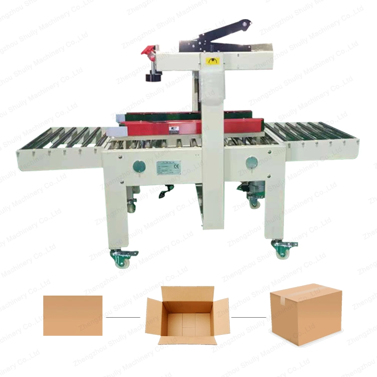 Automatic Adhesive Tape Carton Box Sealing Packing Machine up and Down Transmission