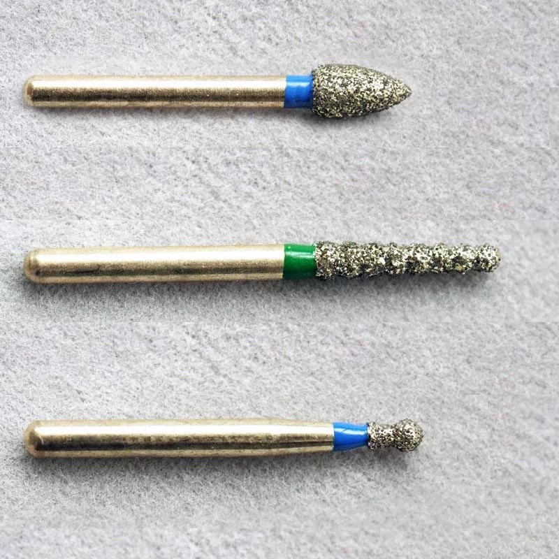 Dental Consumables Dental Diamond Burs for Dental Hish Speed Handpiece Support OEM