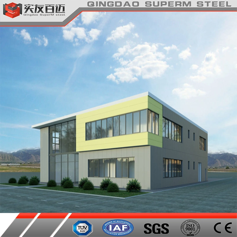 Prefabricated Building Construction for Metal Office Buildings Prefab Metal Structure Light Steel Frame Workshop