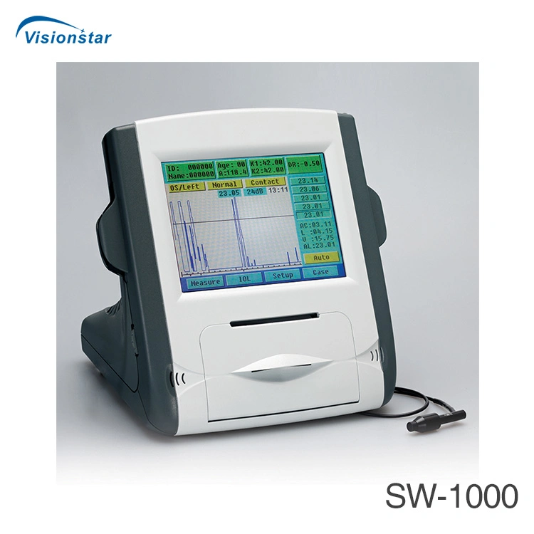 Sw-1000 Portable Ophthalmic Ultrasound a Scan Optical Biometer