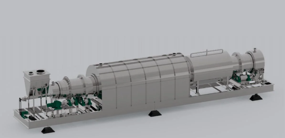 Potencia del horno de calcinación de la serie HYD de la máquina principal 22-30kW