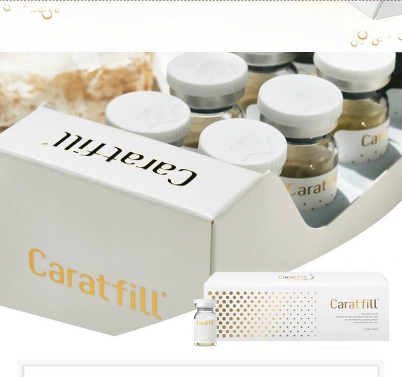 High quality/High cost performance  Korean Skin Care Caratfill Aurora Serum Golden Liquid Pele incandescente anti envelhecimento Essence Medical Grade